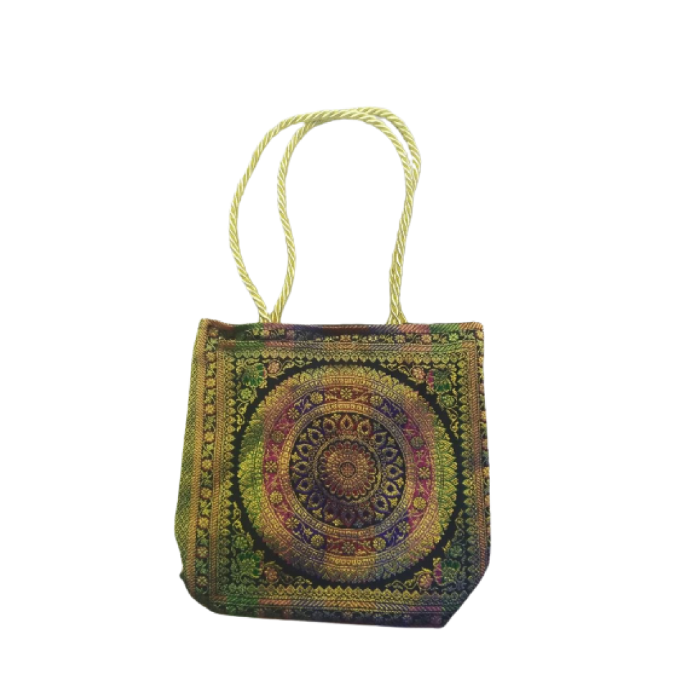 Banarasi Bag With Mandala Design