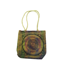 Banarasi Bag With Mandala Design 