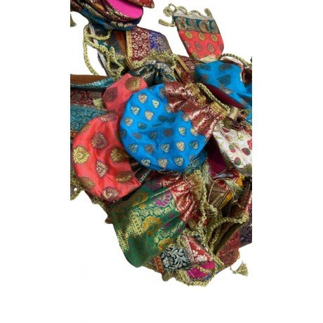 Silk Brocade Potli Bag