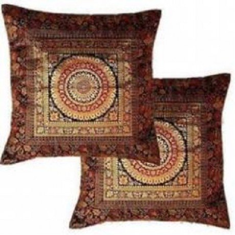 Silk Brocade Cushion Cover