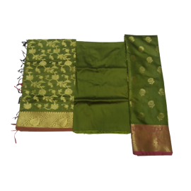 Banarasi party wear Dress material - Made With Love by Shivam Arts Export 