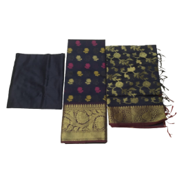 Banarasi party wear Dress material - Made With Love by Shivam Arts Export