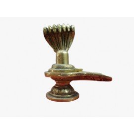 Brass Shivling with SheshNag 