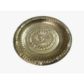 Copper Plate( Om) - Made With Love from Shivam Arts Export 