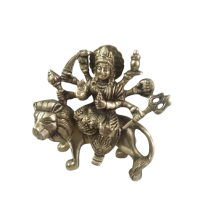 Antique Durga mata brass murti..