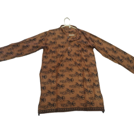 Mahakal Printed Large Size Kurta - Made With Love by Shivam Arts Export 