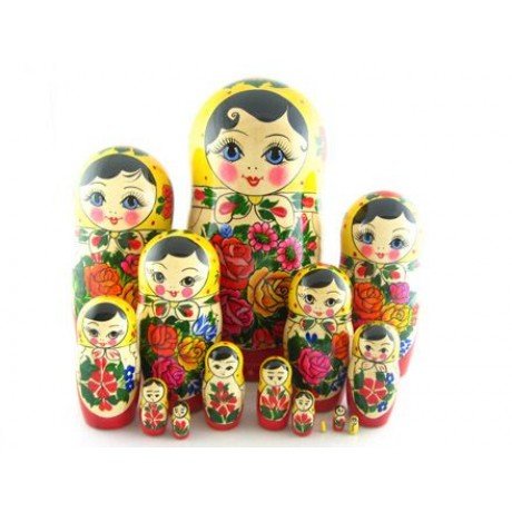 Russian Dolls - Wooden Handicraft item