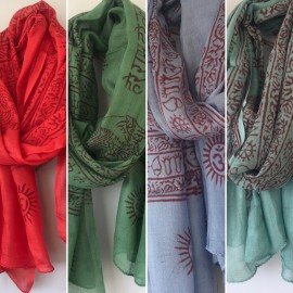 Ramnami Shawls Set of 4 