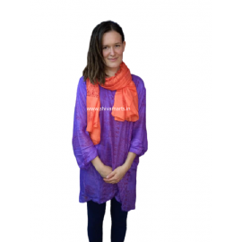 Super Fine Rayon Blue Kurtas with Scarves