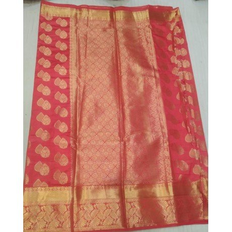 Designer Party Wear Banarasi Saree - Made With Love by Shivam Arts Export