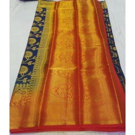 Designer Party Wear Banarasi Saree - Made With Love by Shivam Arts Export 