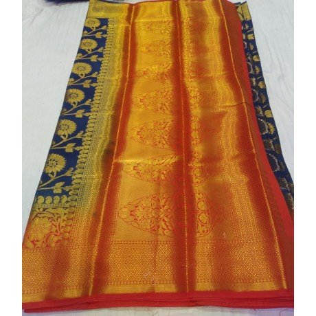 Designer Party Wear Banarasi Saree - Made With Love by Shivam Arts Export