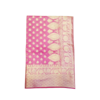 Designer Banarasi Partywear Pink Saree - Made With Love by Shivam Arts Export