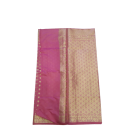  Designer Banarasi Partywear Pink Saree - Made With Love by Shivam Arts Export 