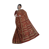 Designer Cotton Party Wear Banarasi Saree-