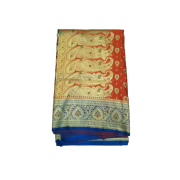 Banarasi wedding collection party wear Multi Shade Saree (new design)