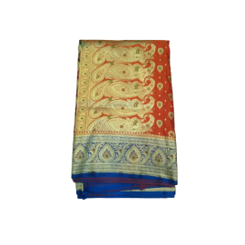  Banarasi wedding collection party wear Multi Shade Saree (new design)