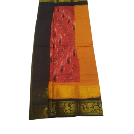 Bengali cotton saree - Made With Love by Shivam Arts Export