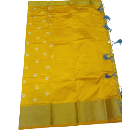 Silk Bandhani saree