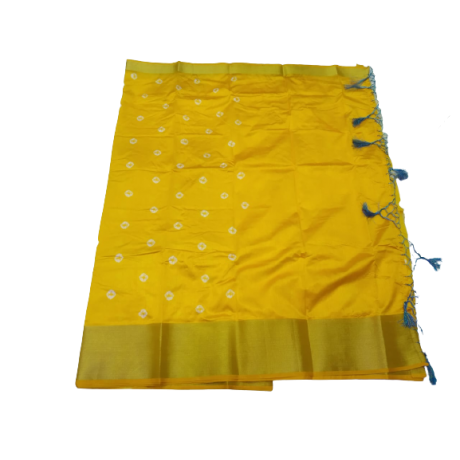 Silk Bandhani saree