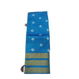 Silk Bandhani saree - Made With Love by Shivam Arts Export 