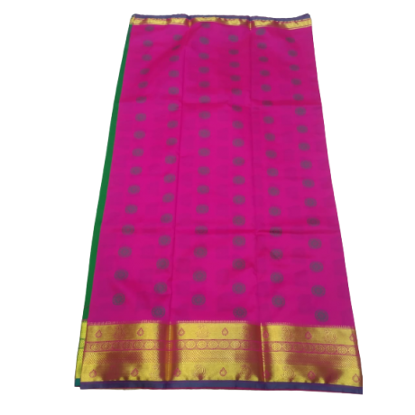 Party Wear Printed Butter Silk Saree - Made With Love by Shivam Arts Export