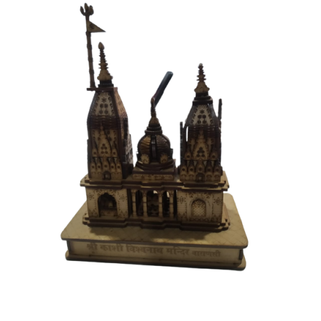 Shri Kashi Vishwanath Mandir Replica (Small Size) - Made With Love from Shivam Arts Export